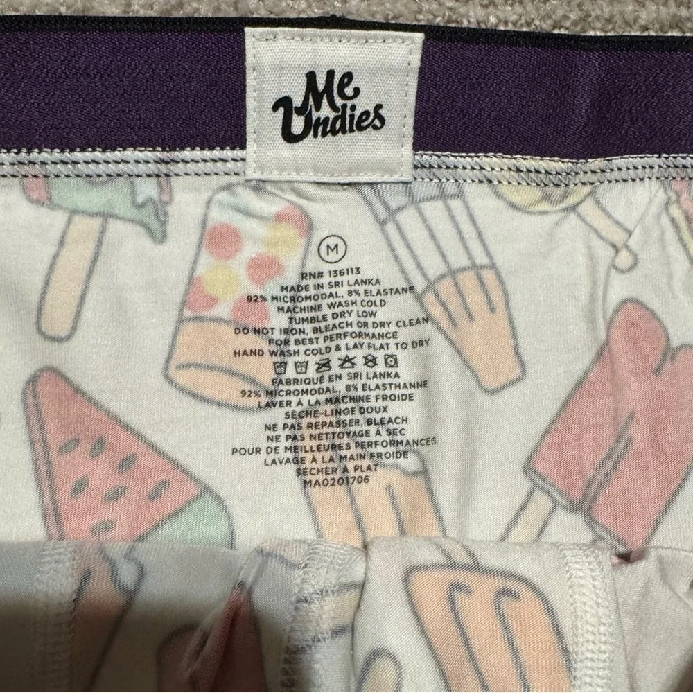 MeUndies Ice Cream Popsicle Men’s Boxer Trunks